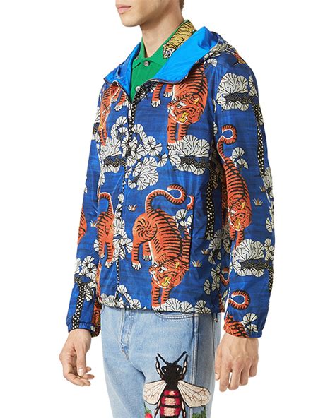 gucci bengal tiger windbreaker|gucci tiger.